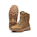 Берці зимові військові шкіряні койот Арт-А1, фото 7