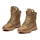 Берці зимові військові шкіряні койот Арт-Т2, фото 3