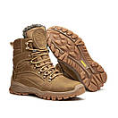 Берці зимові військові шкіряні койот Арт-Т2, фото 6