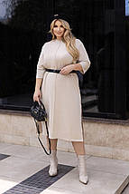 Трикотажна сукня вільного крою "Berry" | Норма і батал, фото 2