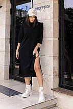 Трикотажна сукня вільного крою "Berry" | Норма і батал, фото 3