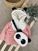 Дитячі курточки для дівчинки Пандочка
