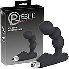 Масажер простати Rebel Prostate Stimulator анатомічний силиконовий для чоловіків з вібрацією
