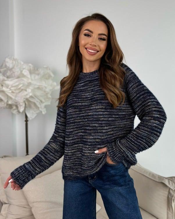 Світера ISSA PLUS WN20-674 M темно-синій, фото 1