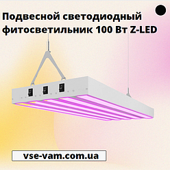 Підвісний світлодіодний фитосветильник 100 Вт Z-LED