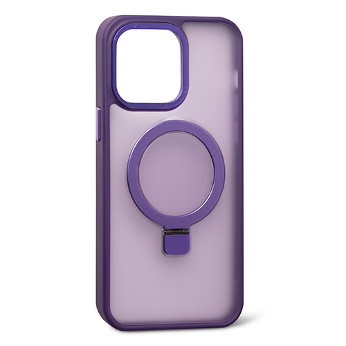 Чехол Frosted Case MagSafe Ring для IPhone 15 Pro Max - Elderberry