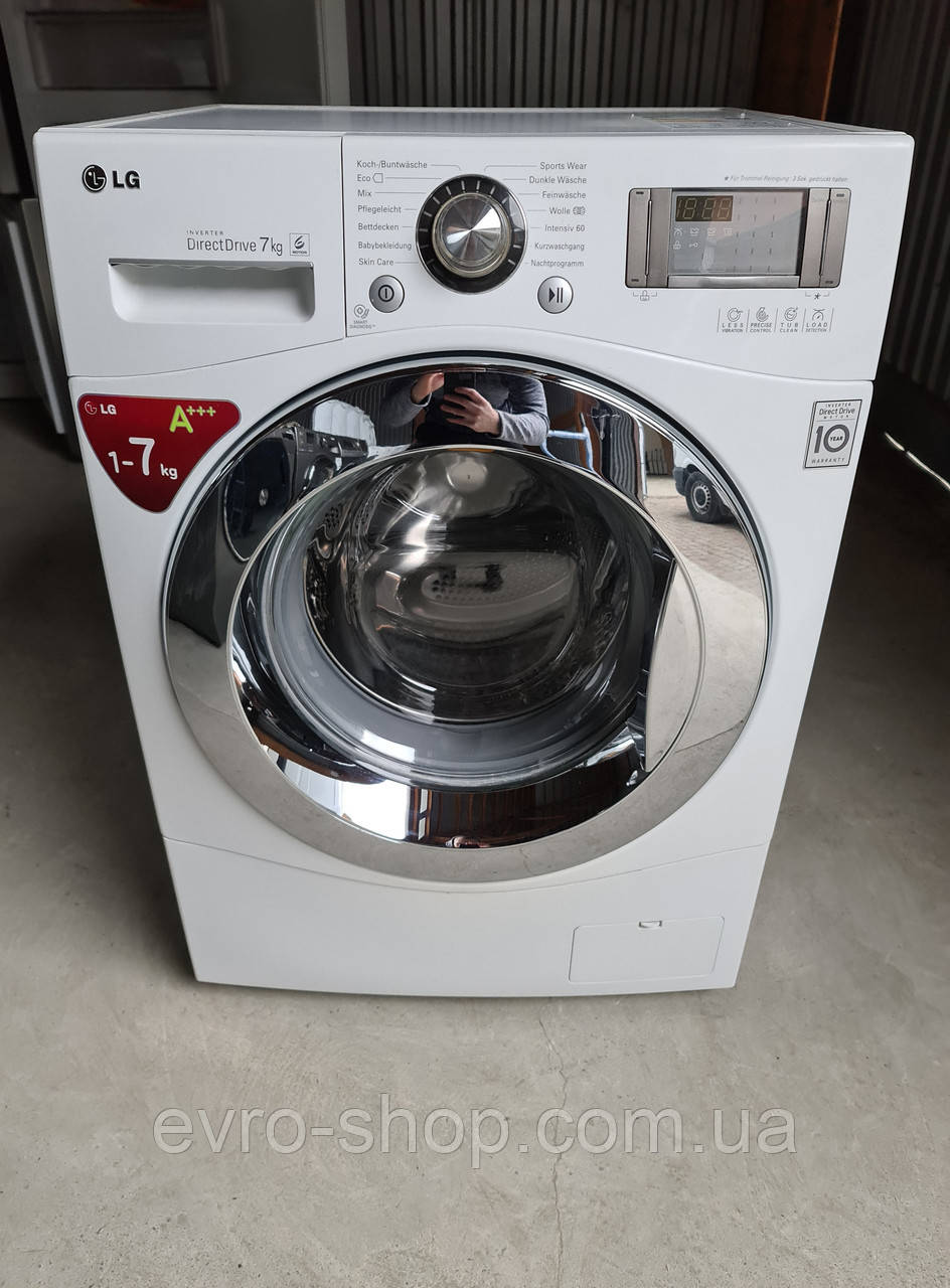 Пральна машина LG Inverter Direct Drive 7 KG / 2016-го року випуску / F1494QD, фото 1