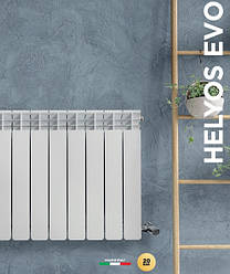 Алюмінієві радіатори Helyos EVO 500/100 Radiatori 2000 (Італія)