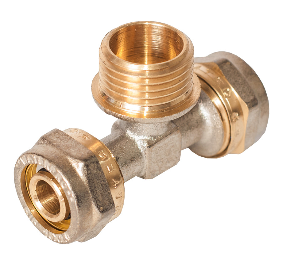 Трійник 20 х 1/2" Н х 20 нерозбірний FTN 10/100