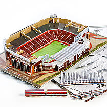 Стадіон Манчестер Юнайтед. Величезні 3D пазли "Old Trafford" Тривимірний конструктор-головоломка., фото 4