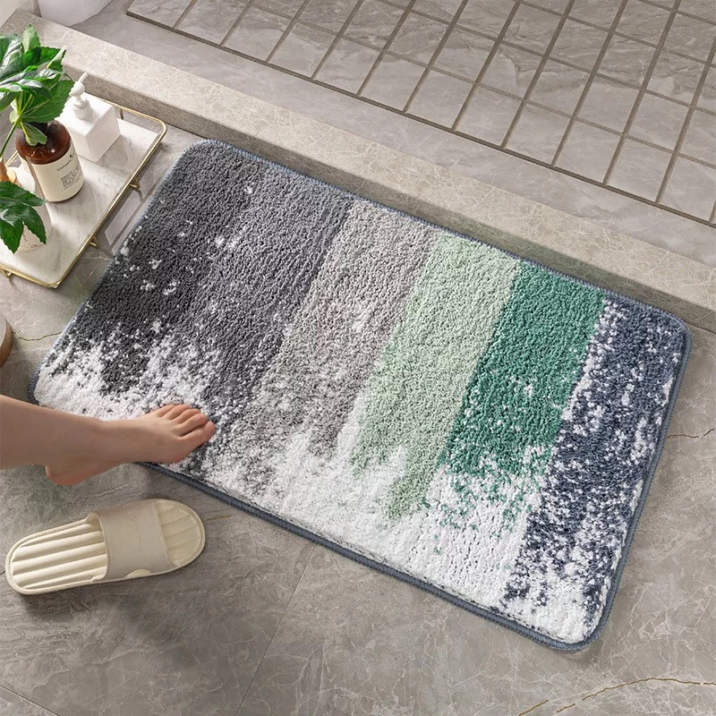 Килимок для ванни та душу Bathlux 40x60 см, вологовбираючий, м'який щільний ворс мікрофібра