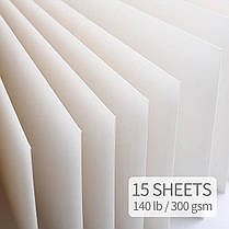 Високоякісний папір для малювання, для акварельного масляного акрилового живопису, щільністю 300 гр, фото 4