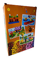 Дитячий розвиваючий конструктор 1000 штук у наборі, 1:48 дрібні будівельні блоки, 20x15x3.5 см, фото 2