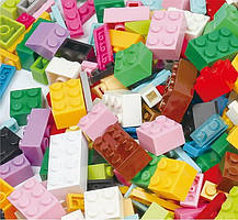 Дитячий розвиваючий конструктор 1000 штук у наборі, 1:48 дрібні будівельні блоки, 20x15x3.5 см, фото 4