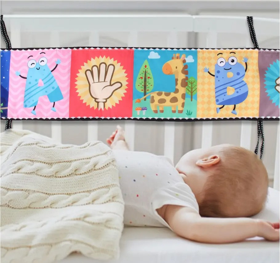 Іграшка Монтесорі для малюків, розвиваюча мʼяка сенсорна іграшка для маленьких дітей, колір уточнюйте