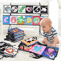 Іграшка Монтесорі для малюків, розвиваюча мʼяка сенсорна іграшка для маленьких дітей, колір уточнюйте, фото 3