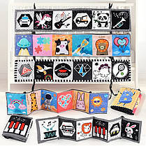 Іграшка Монтесорі для малюків, розвиваюча мʼяка сенсорна іграшка для маленьких дітей, колір уточнюйте, фото 4