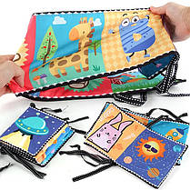 Іграшка Монтесорі для малюків, розвиваюча мʼяка сенсорна іграшка для маленьких дітей, колір уточнюйте, фото 5