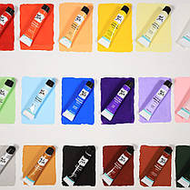 Фарба акрилова для малювання Mont Marte Two Seasons Watercolour Signature 18pc x 12ml Різнокольорові, фото 3