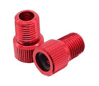 Перехідник для ніпеля ZJT перехід з FV на AV 1 шт. червоний колір (ZJT-red)