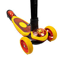 Самокат дитячий триколісний складний iTrike MAXI JR 3-060-24-R самокат для дітей Червоний, фото 4