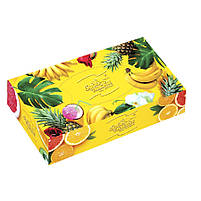 Серветки косметичні паперові брикет 2 сл 80 шт, Альбатрос, 20х20см, фото 2