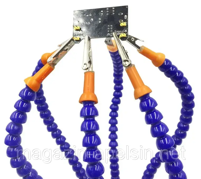 6-шарнірна ручка - третя рука з алюмінієвою основою