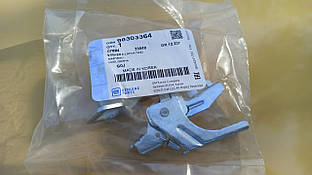 Замок кришки багажника нижній Сенс, Ланос. GM 96303364