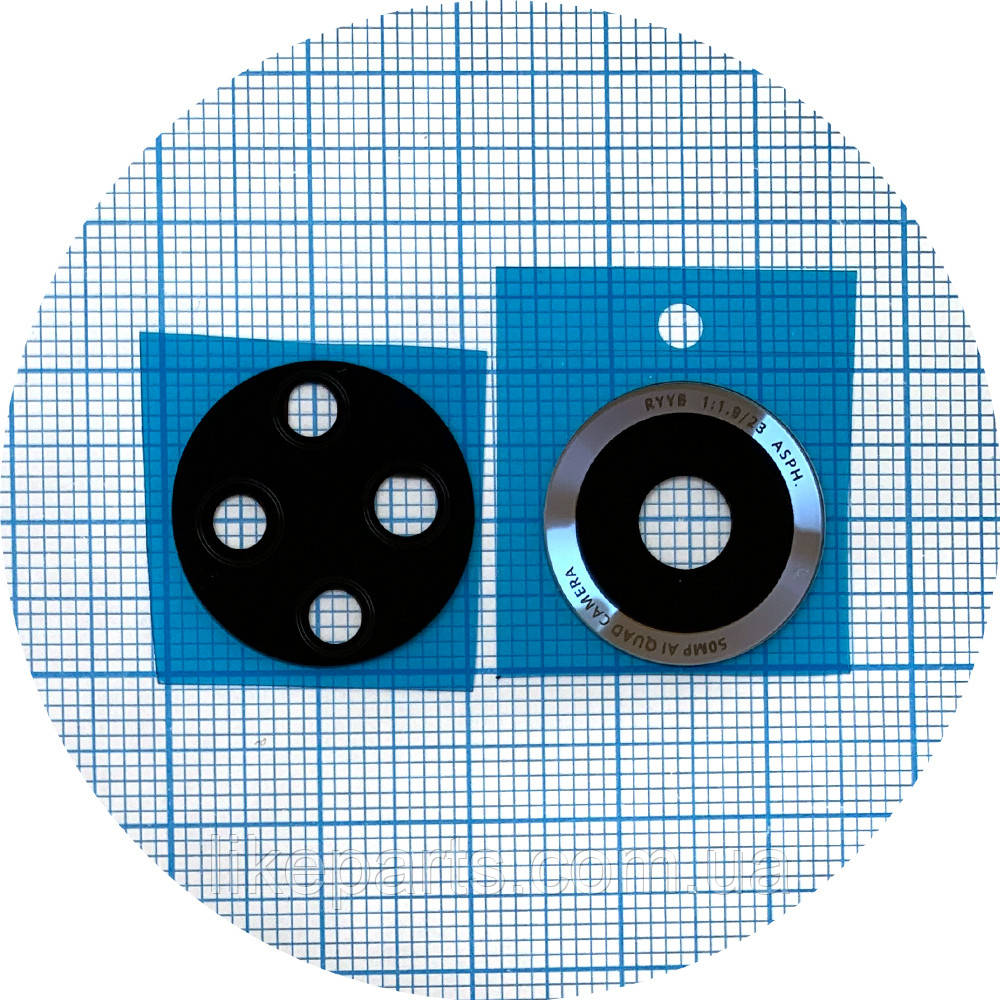 Скло камери Huawei Nova 9 NAM-AL00 (чорне - 2 шт), фото 1