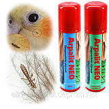 Спрей проти бліх, пероїдів, волосоїдів (Neo Arpalit) для папуг, фото 5