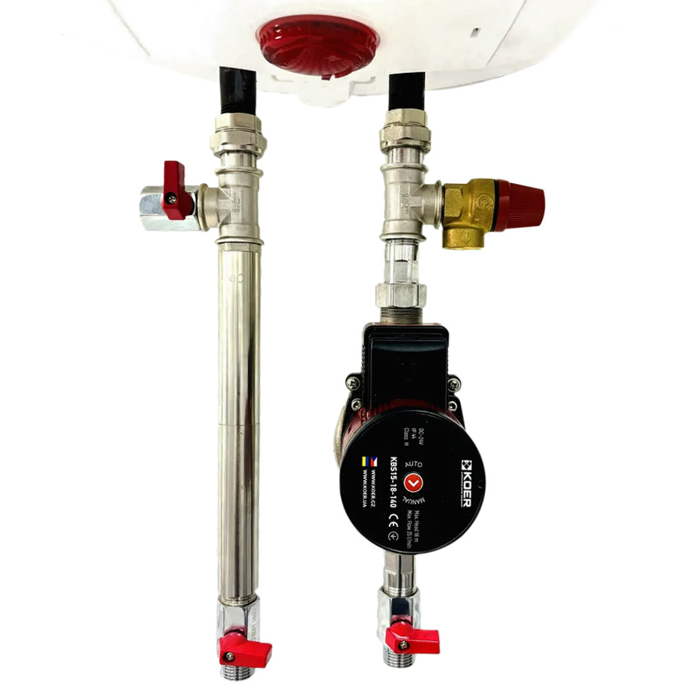 Набір для бойлера MINI A6 Booster Boiler Series 1/2" KVANT