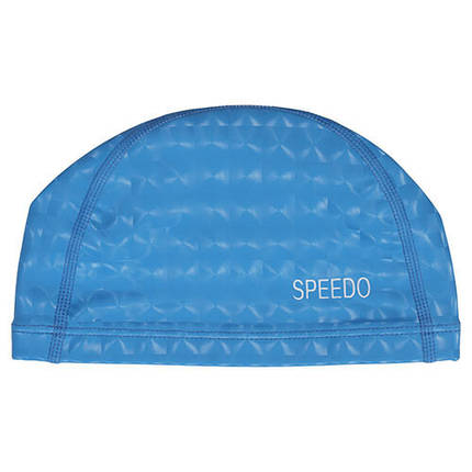 Шапочка для плавання тканинна синя голограма Speedo PU mod.SDP01, фото 1
