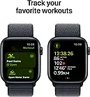 Смарт-годинник Apple Watch SE 2 (2024) GPS 44mm Midnight Aluminium Case with Ink Sport Loop (MXEP3QH/A), фото 7