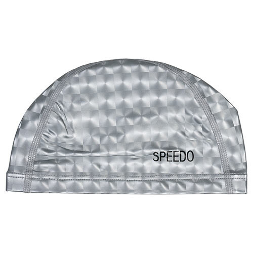 Шапочка для плавання тканинна сіра голограма Speedo PU mod.SDP01