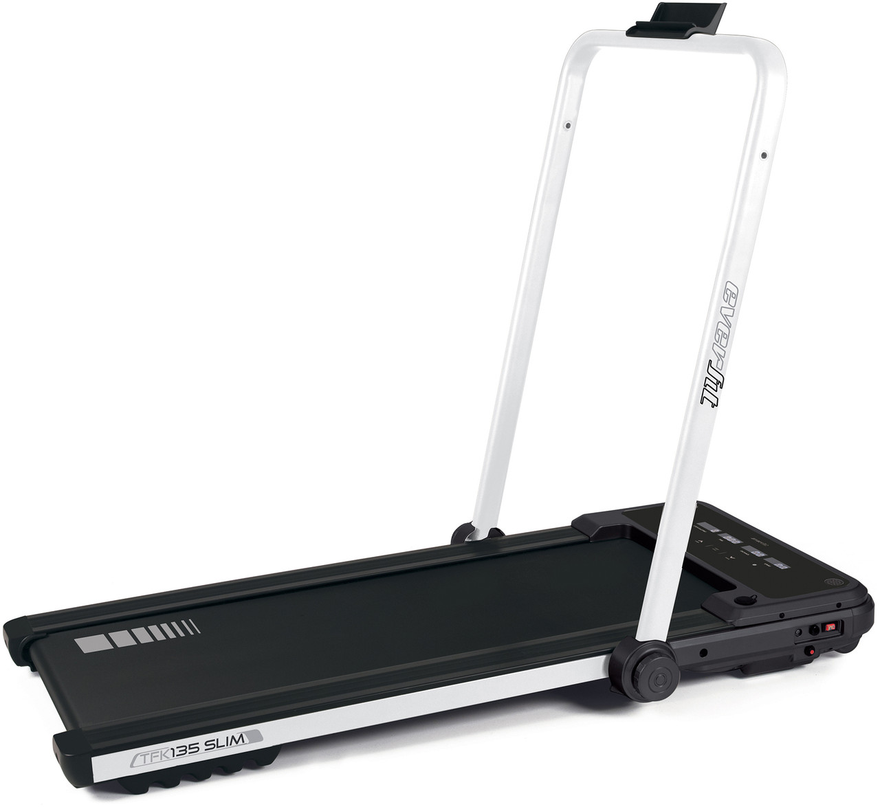 Бігова доріжка Everfit Treadmill TFK 135 Slim Pearl White (TFK-135-SLIM-W), фото 1