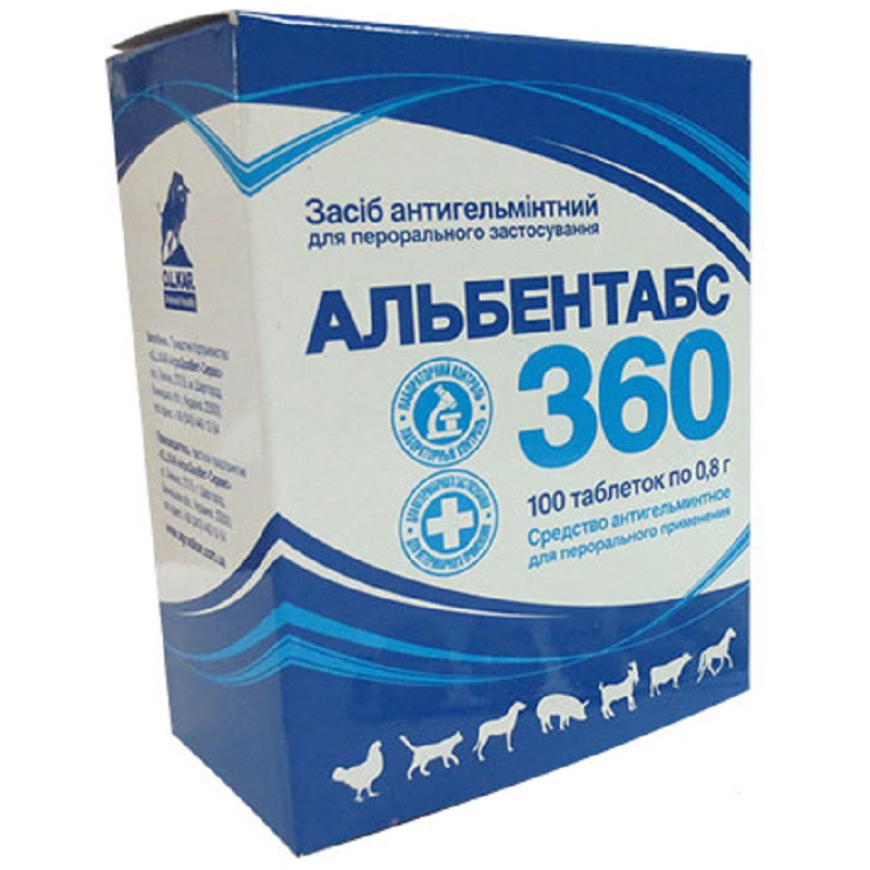 Альбентабс 360 36% таблетки No100 O.L.KAR