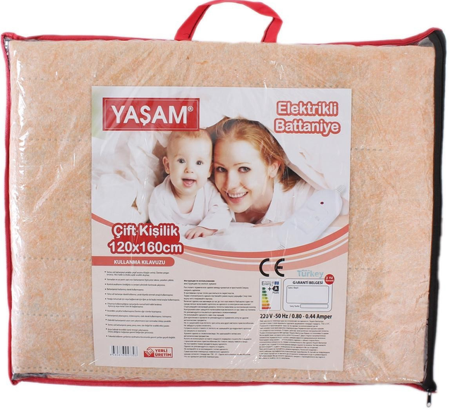 Електричне простирадло YASAM 120x160