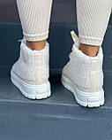 Кросівки зимові жіночі високі 36 37, фото 4