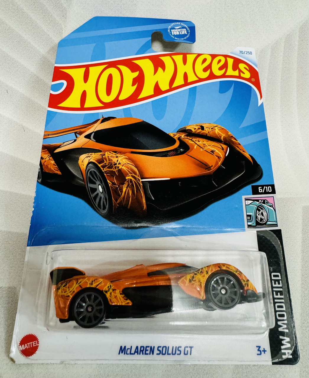 Колекційна машинка Hot Wheels McLaren Solus GT
