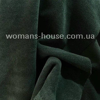 Тканина Полар Фліс щільний 300 г/м2 180 см Туреччина Темно-зелений (пляшковий)