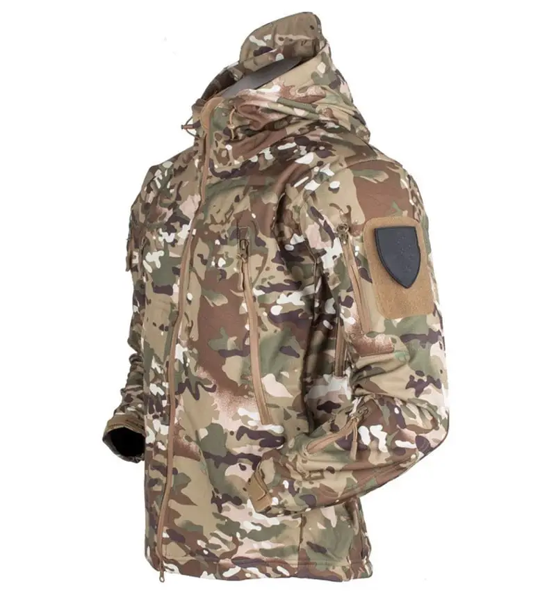 Куртка Тактична HWB на флісі софт шелл мультикам Soft Shell ТМ, фото 1