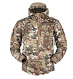 Куртка Тактична HWB на флісі софт шелл мультикам Soft Shell ТМ, фото 3