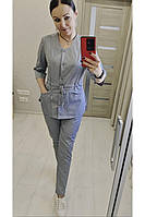 Медицинский костюм 32100 (серый) р. 42
