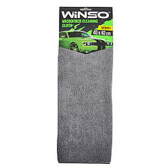 Ганчірка універсальна із мікрофібри 40 x 40 см Winso 150310 Сіра