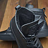 Чоловічі зимові шкіряні черевики на блискавці (натуральна шкіра) чорні на хутрі для чоловіків на зиму розмір 40 41 42 43 44 45, фото 7