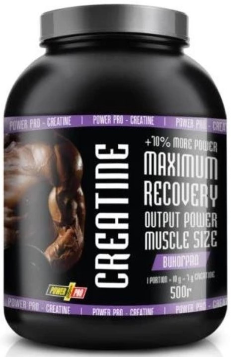 Креатин моногідрат Power Pro Creatine Maximum Recovery 500 г Виноград