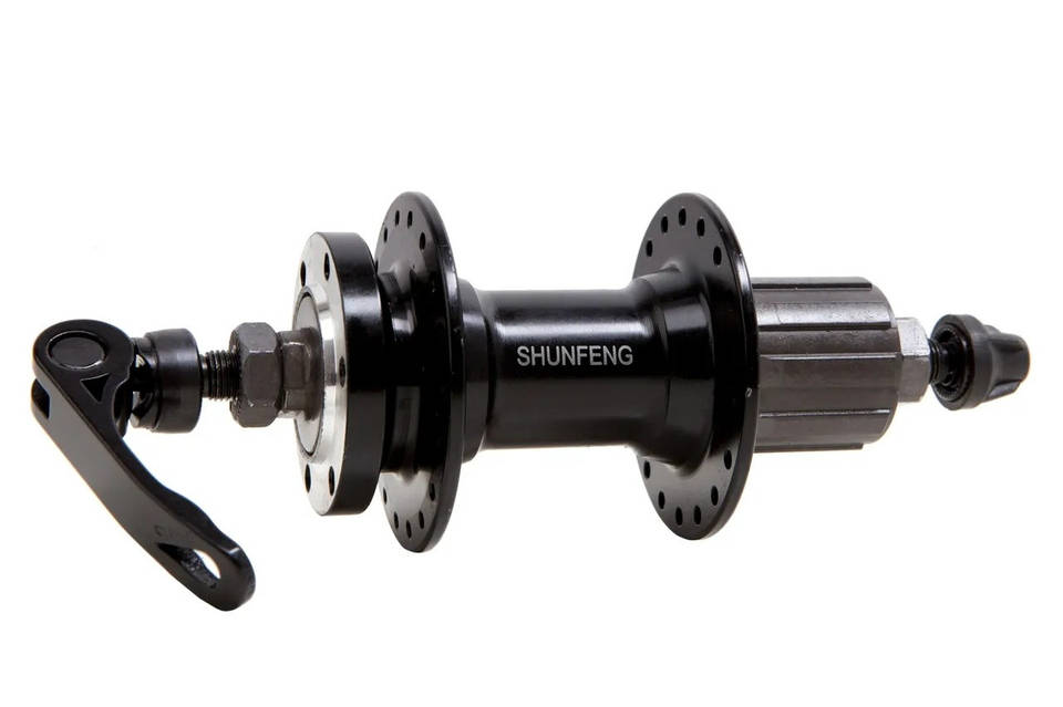 Втулка велосипедная задняя Shunfeng SF-A262R disk, кассета 8