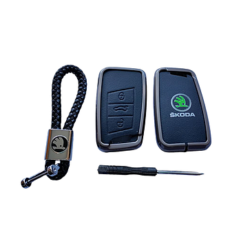 Чохол для ключа Skoda, метал