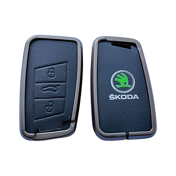 Чохол для ключа Skoda, метал