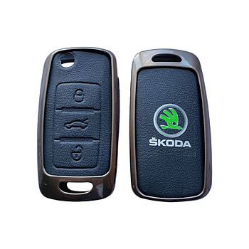 Чохол для ключа Skoda, метал